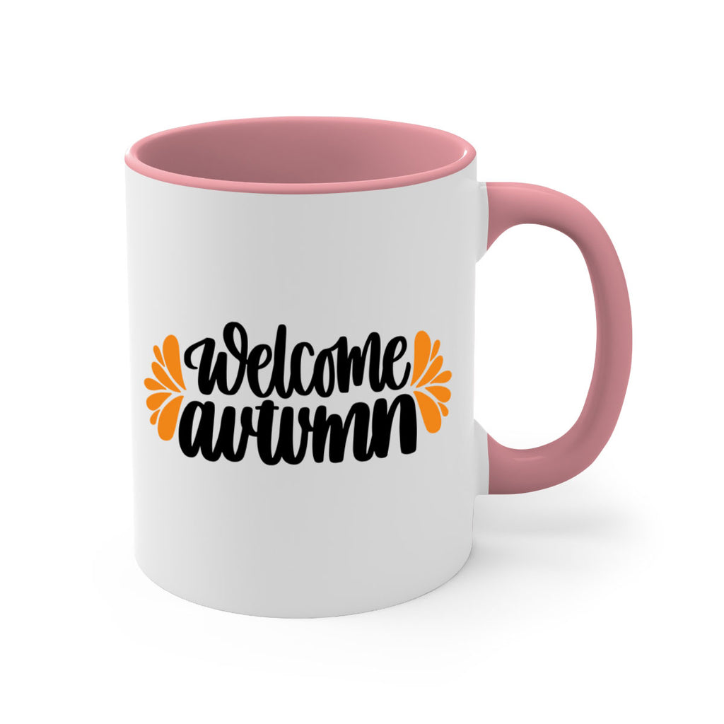 Welcome Autumn 513#- fall-Mug / Coffee Cup