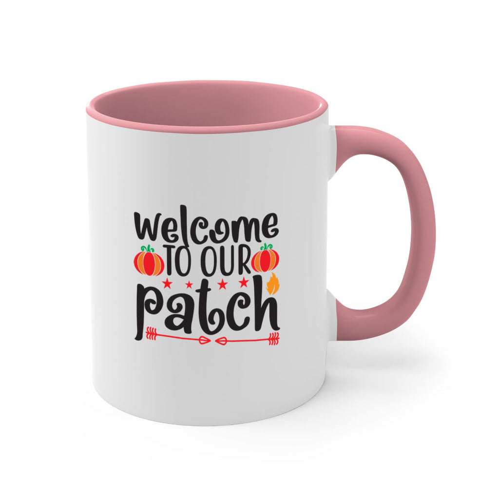 Welcometoourpatch 641#- fall-Mug / Coffee Cup