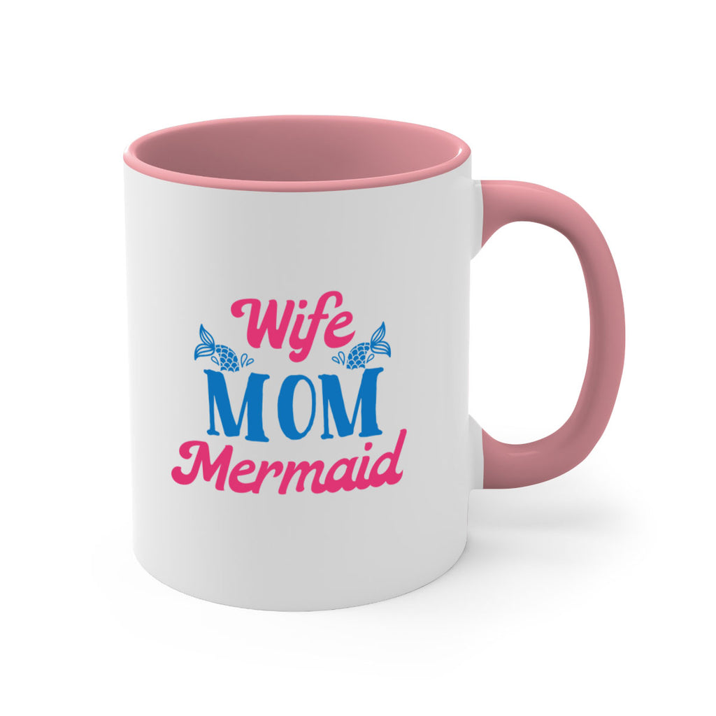 Wife Mom Mermaid 670#- mermaid-Mug / Coffee Cup