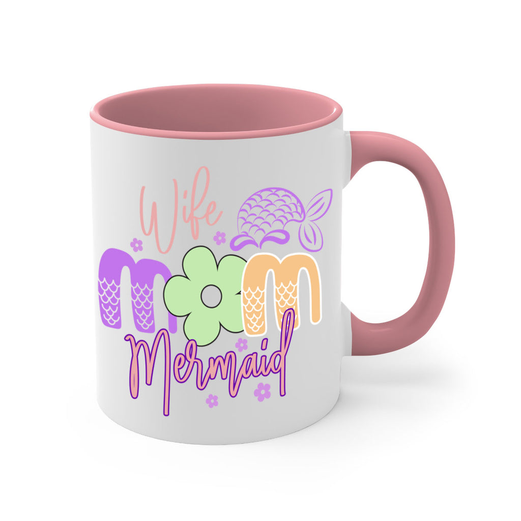 Wife Mom Mermaid 677#- mermaid-Mug / Coffee Cup