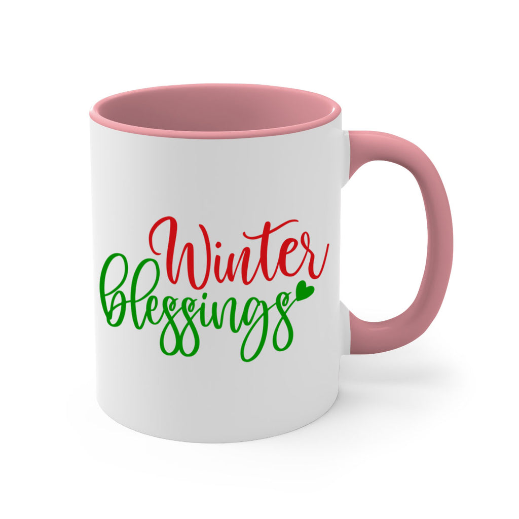 Winter Blessings 492#- winter-Mug / Coffee Cup