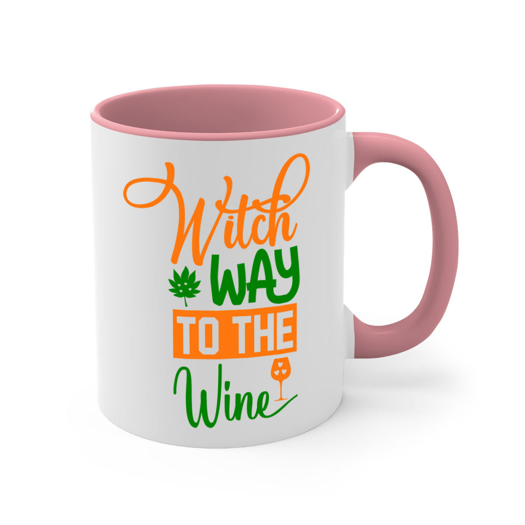 Witch Way to the Wine 650#- fall-Mug / Coffee Cup