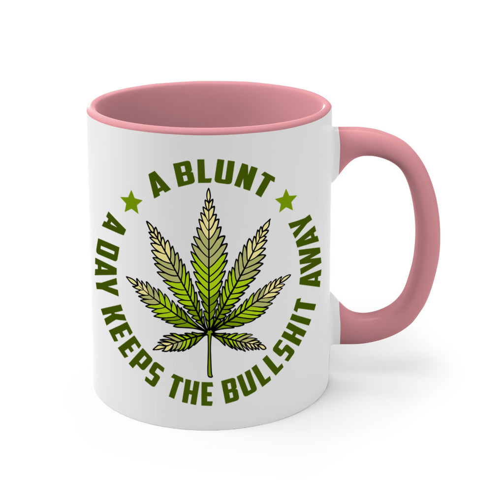 a blut a day keeps the BS away 5#- marijuana-Mug / Coffee Cup