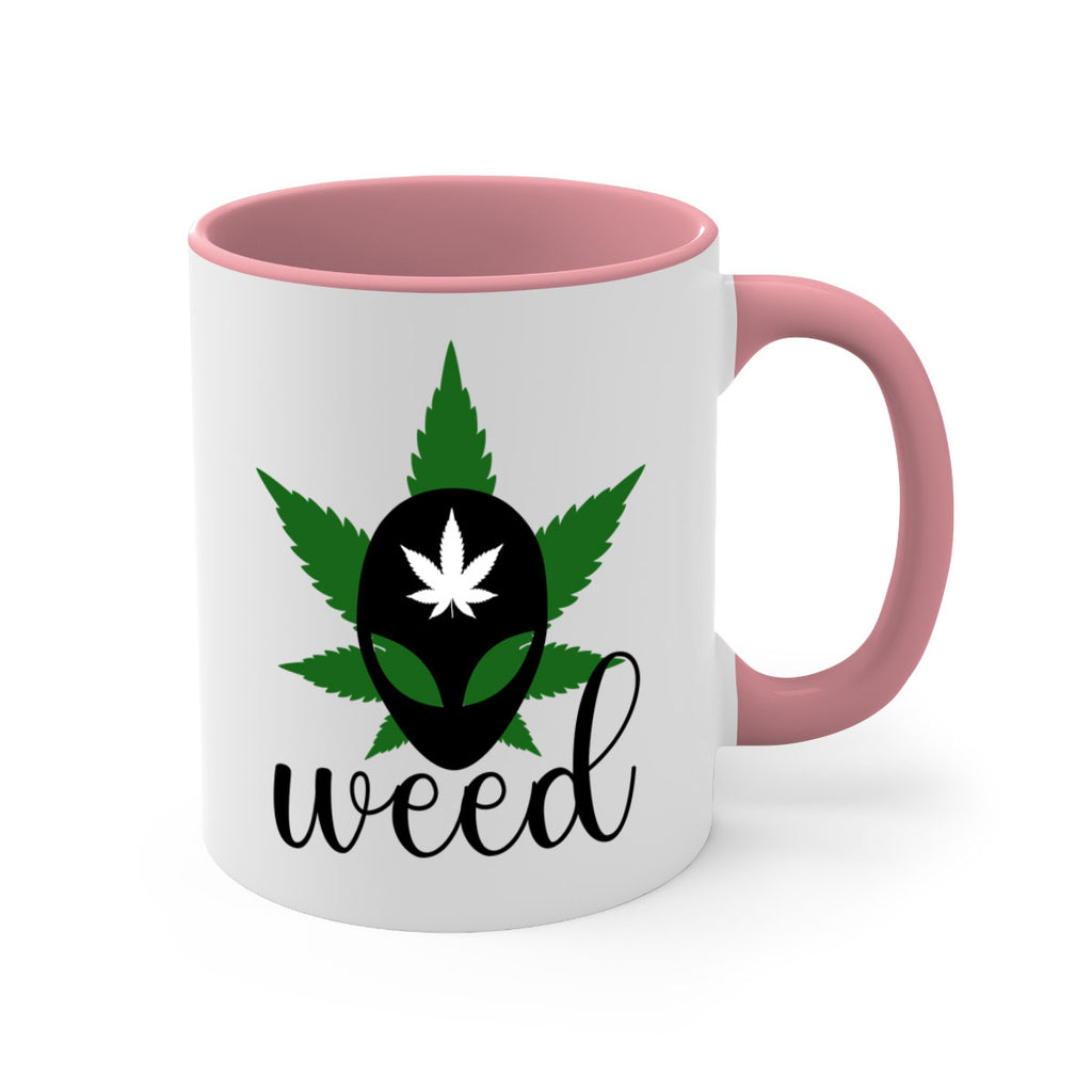 alien weed 12#- marijuana-Mug / Coffee Cup