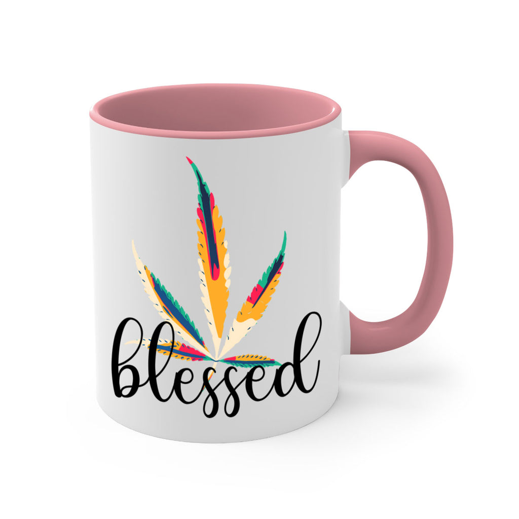 blessed colorful 19#- marijuana-Mug / Coffee Cup