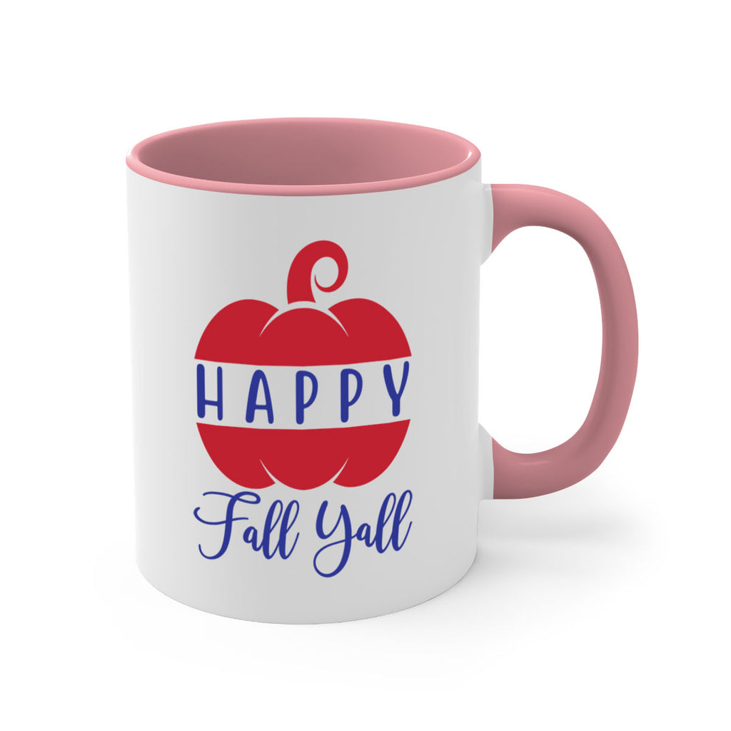 happy fall yall 232#- fall-Mug / Coffee Cup