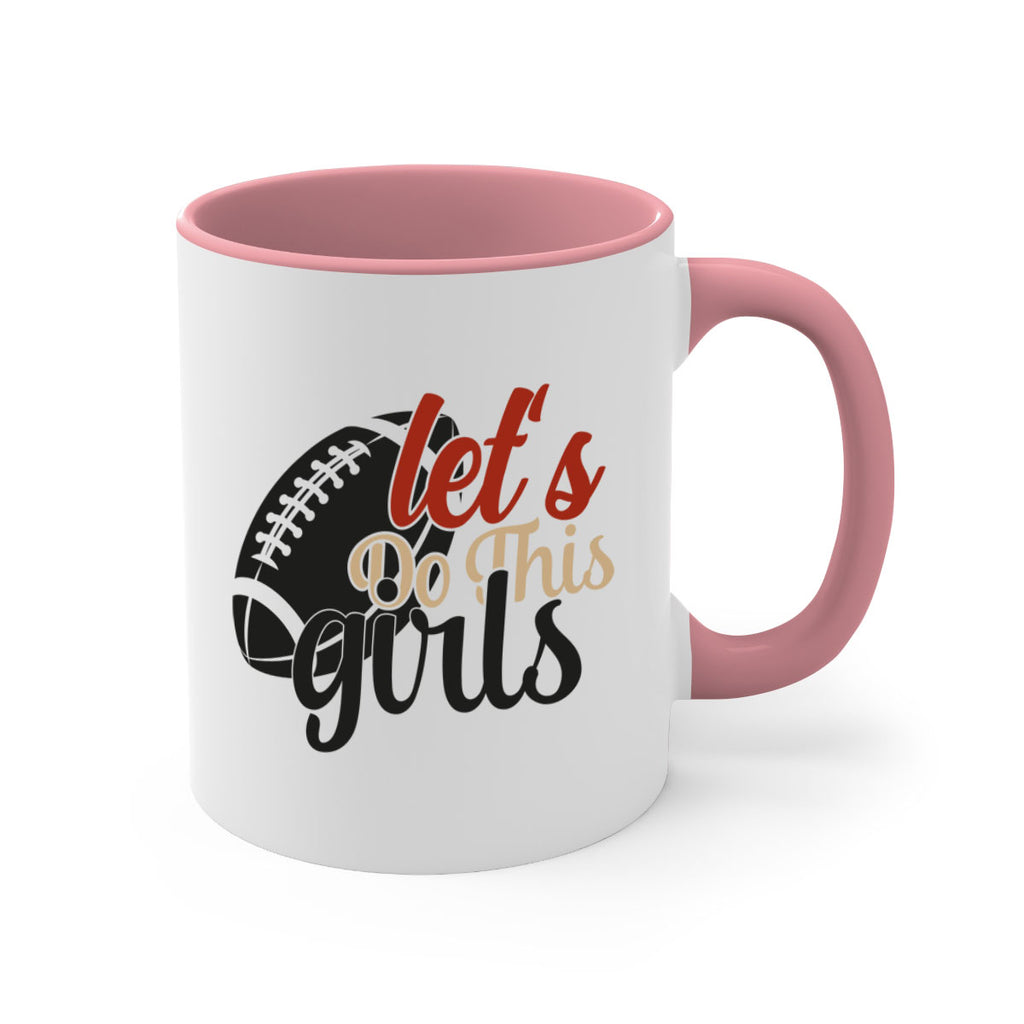 lets do this girls 2282#- softball-Mug / Coffee Cup