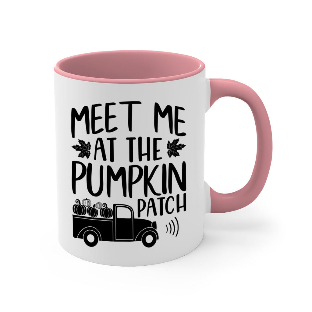 meet me at the pumpkin patch 423#- fall-Mug / Coffee Cup