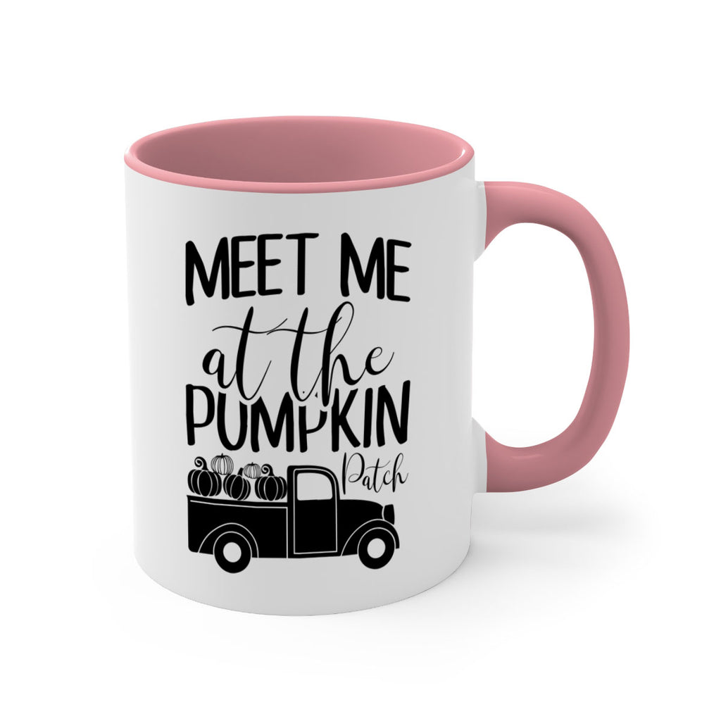 meet me at the pumpkin patch 424#- fall-Mug / Coffee Cup
