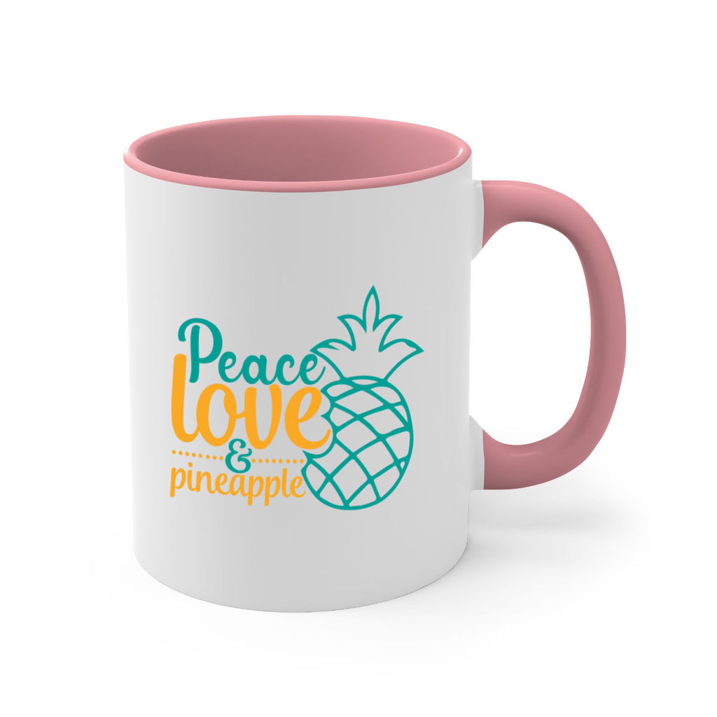 peace love pineapple Style 82#- Summer-Mug / Coffee Cup