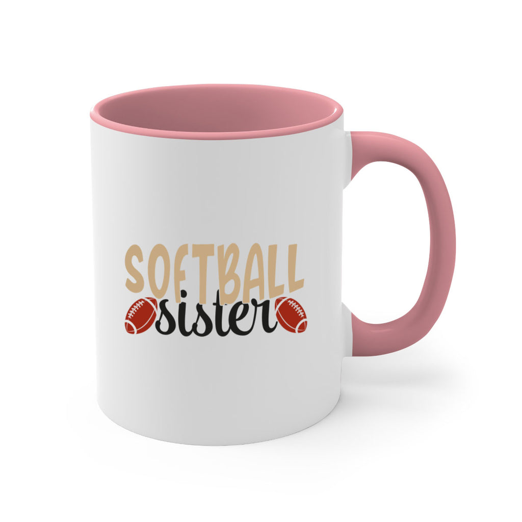 softball sister 2272#- softball-Mug / Coffee Cup