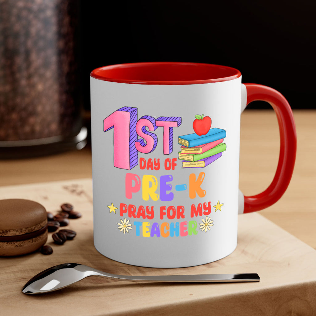 1st day of PreK Pray 3#- preK-Mug / Coffee Cup