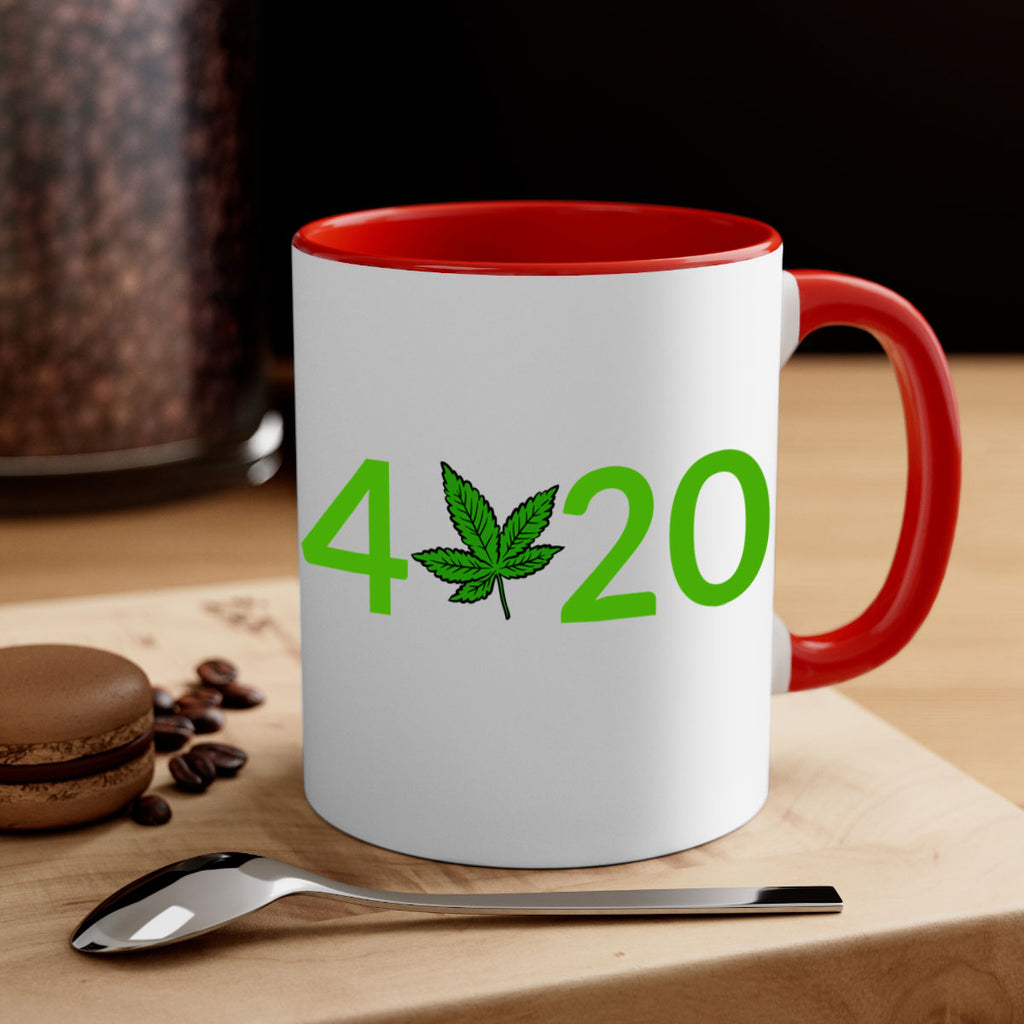 4 cannabis 20#- marijuana-Mug / Coffee Cup