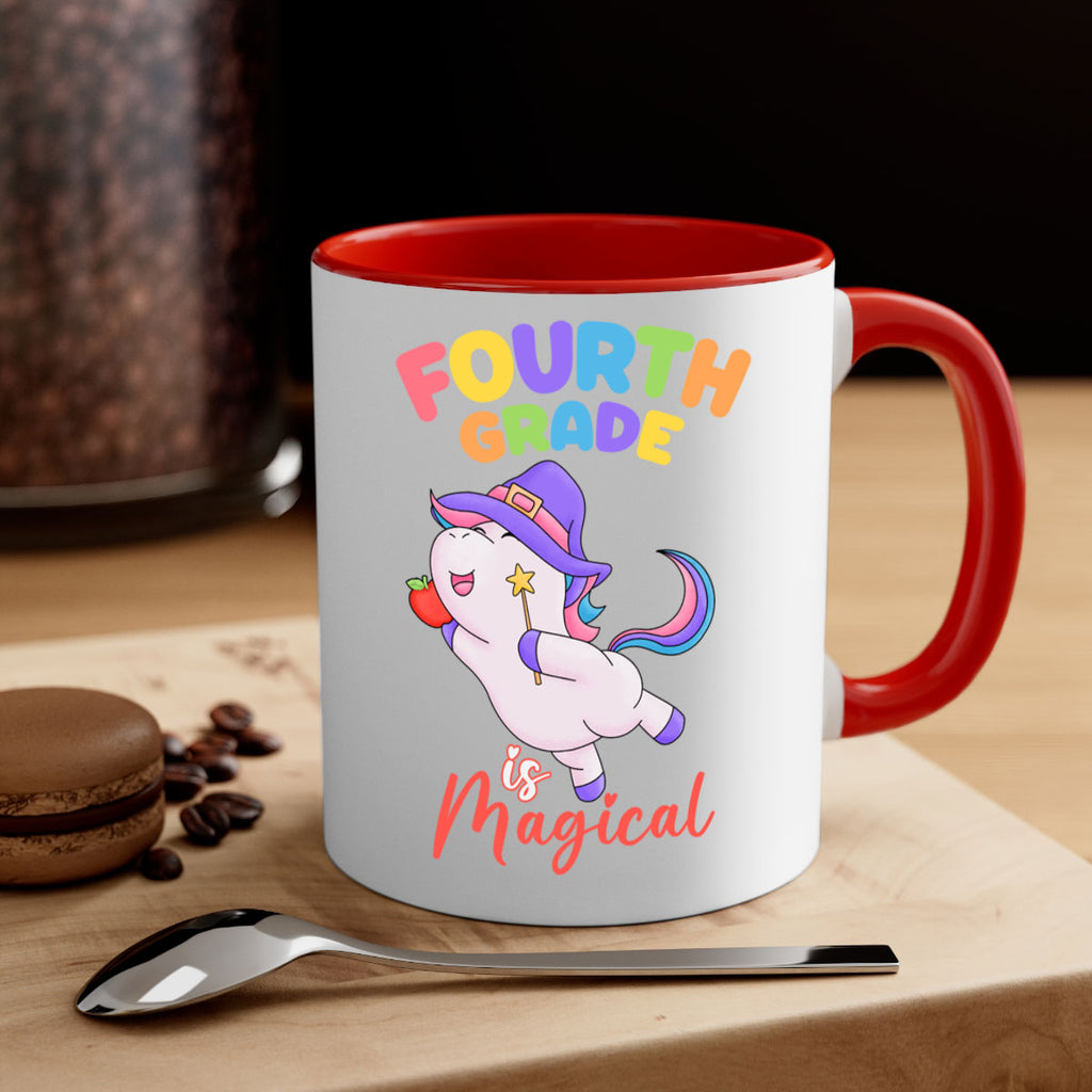 4th Grade is Magical Unicorn 6#- 4th grade-Mug / Coffee Cup