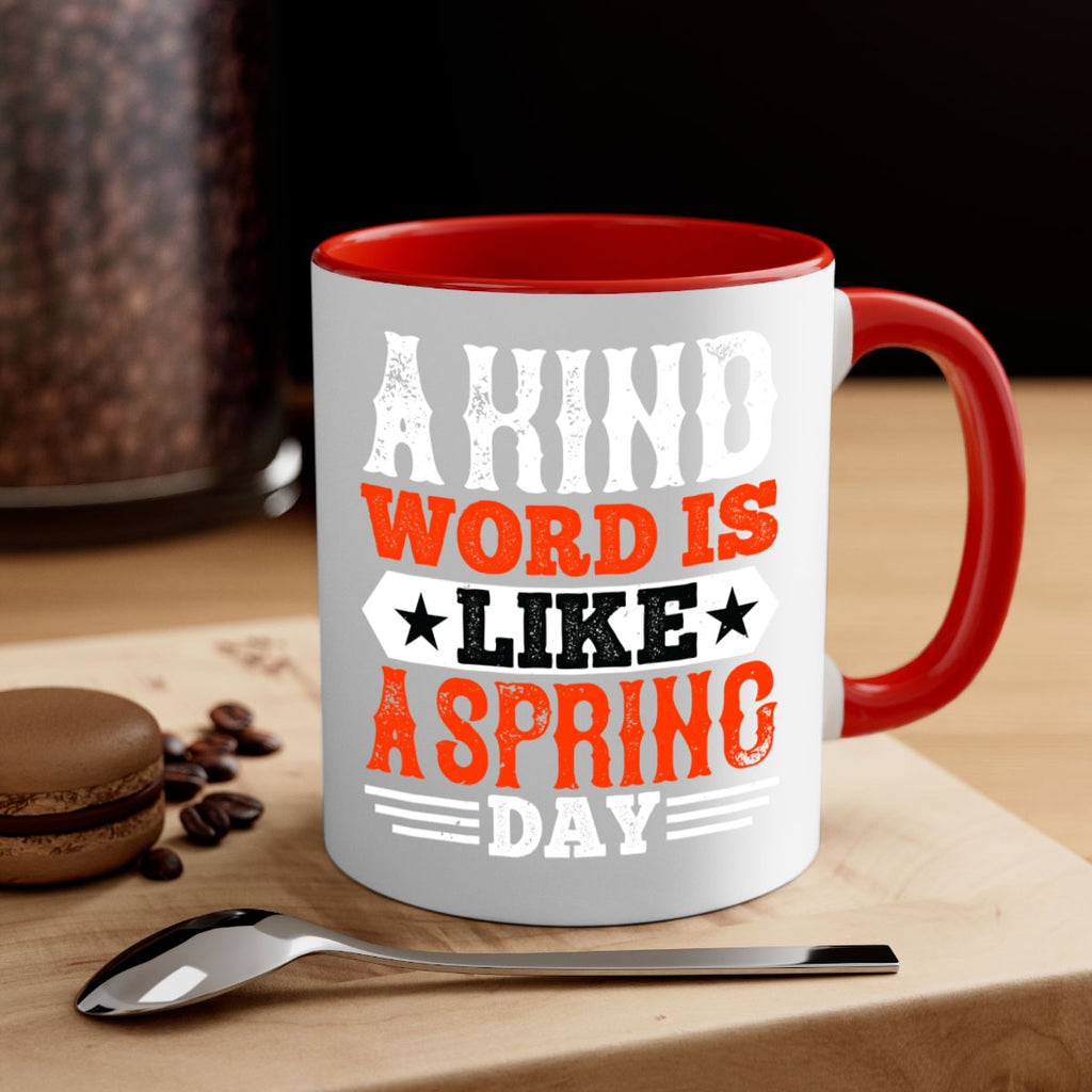 A kind word is like a spring day 2362#- basketball-Mug / Coffee Cup