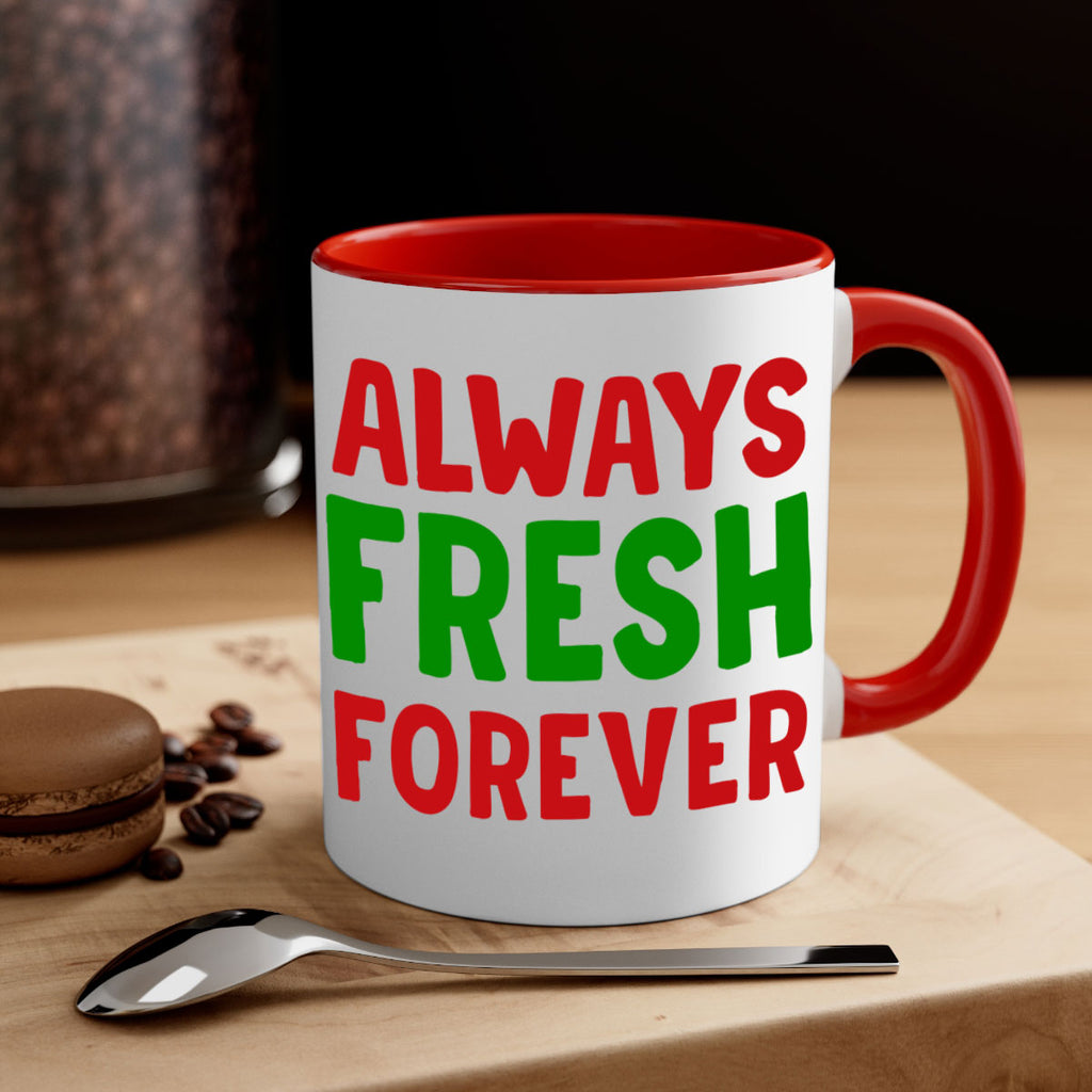 Always Fresh Forever 11#- winter-Mug / Coffee Cup