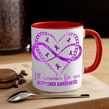 AlzheimerS Awareness Heart Infinity 14#- alzheimers-Mug / Coffee Cup