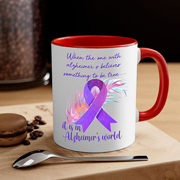 AlzheimerS Awareness Purple Ribbon 17#- alzheimers-Mug / Coffee Cup