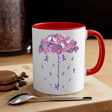 AlzheimerS Awareness Purple Umbrella 18#- alzheimers-Mug / Coffee Cup