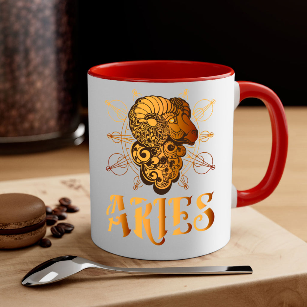 Aries 121#- zodiac-Mug / Coffee Cup