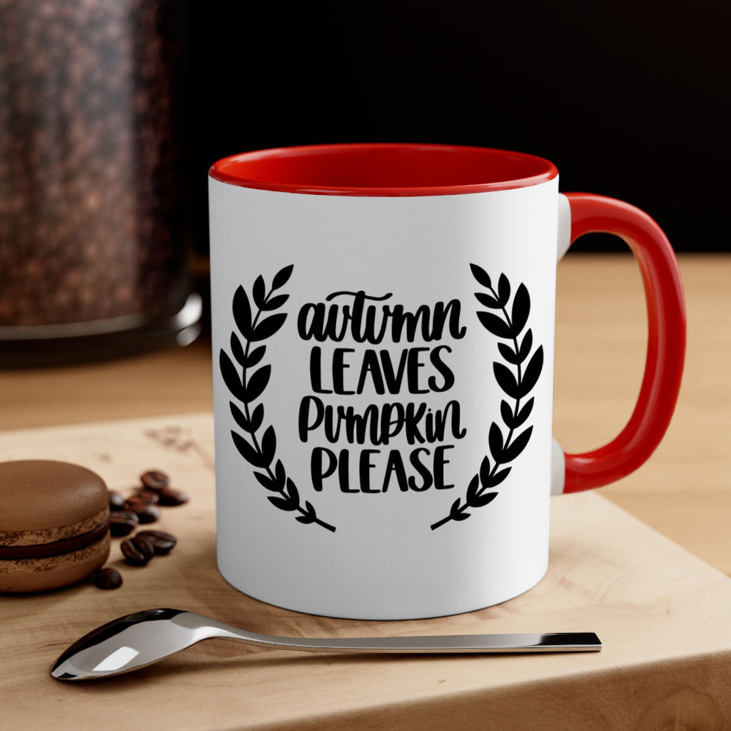 Autumn Leaves Pumpkin Please 476#- fall-Mug / Coffee Cup