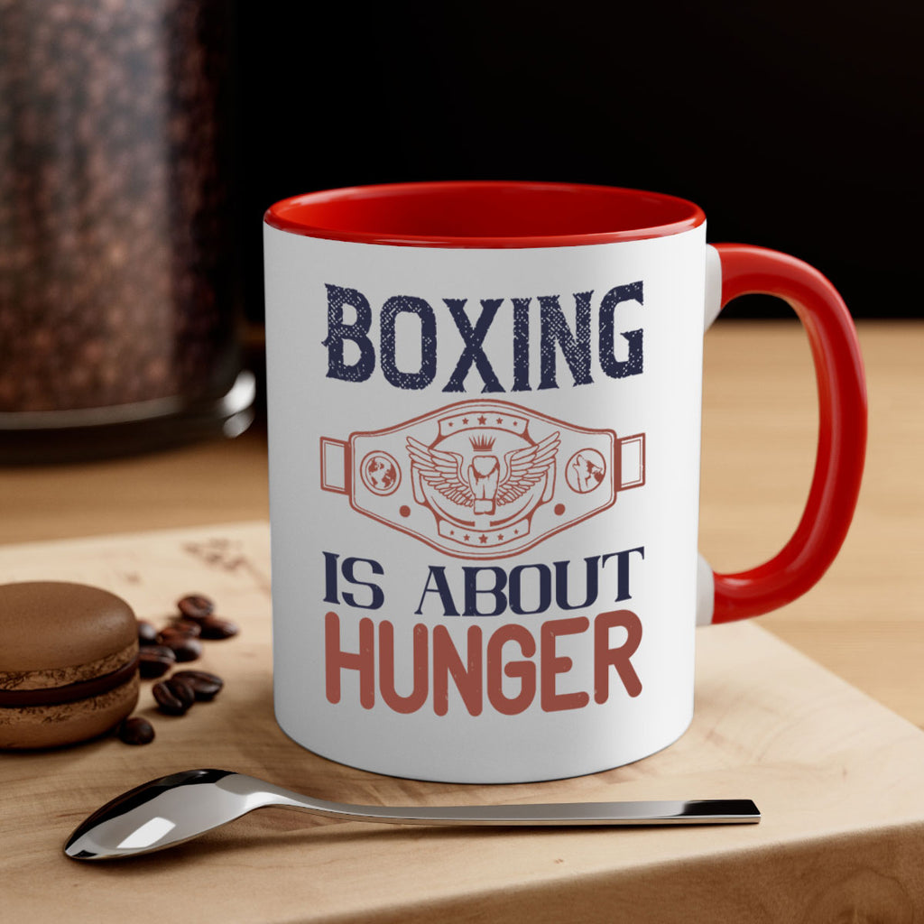 Boxing is about hunger 1669#- boxing-Mug / Coffee Cup