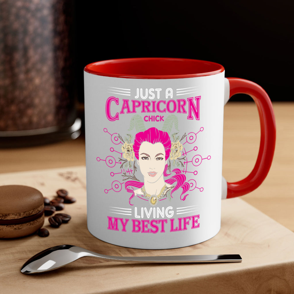 Capricorn chick 193#- zodiac-Mug / Coffee Cup