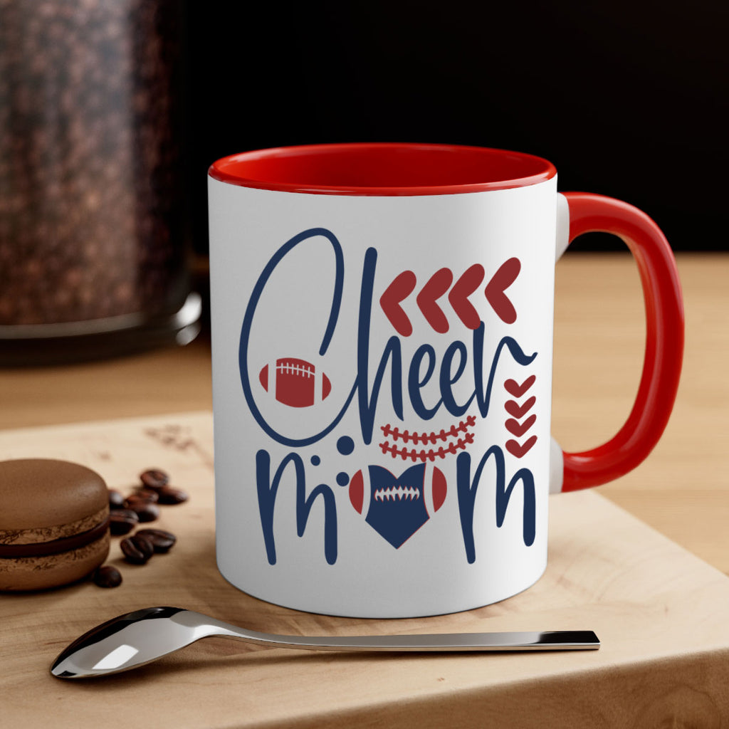 Cheer mom 1558#- football-Mug / Coffee Cup