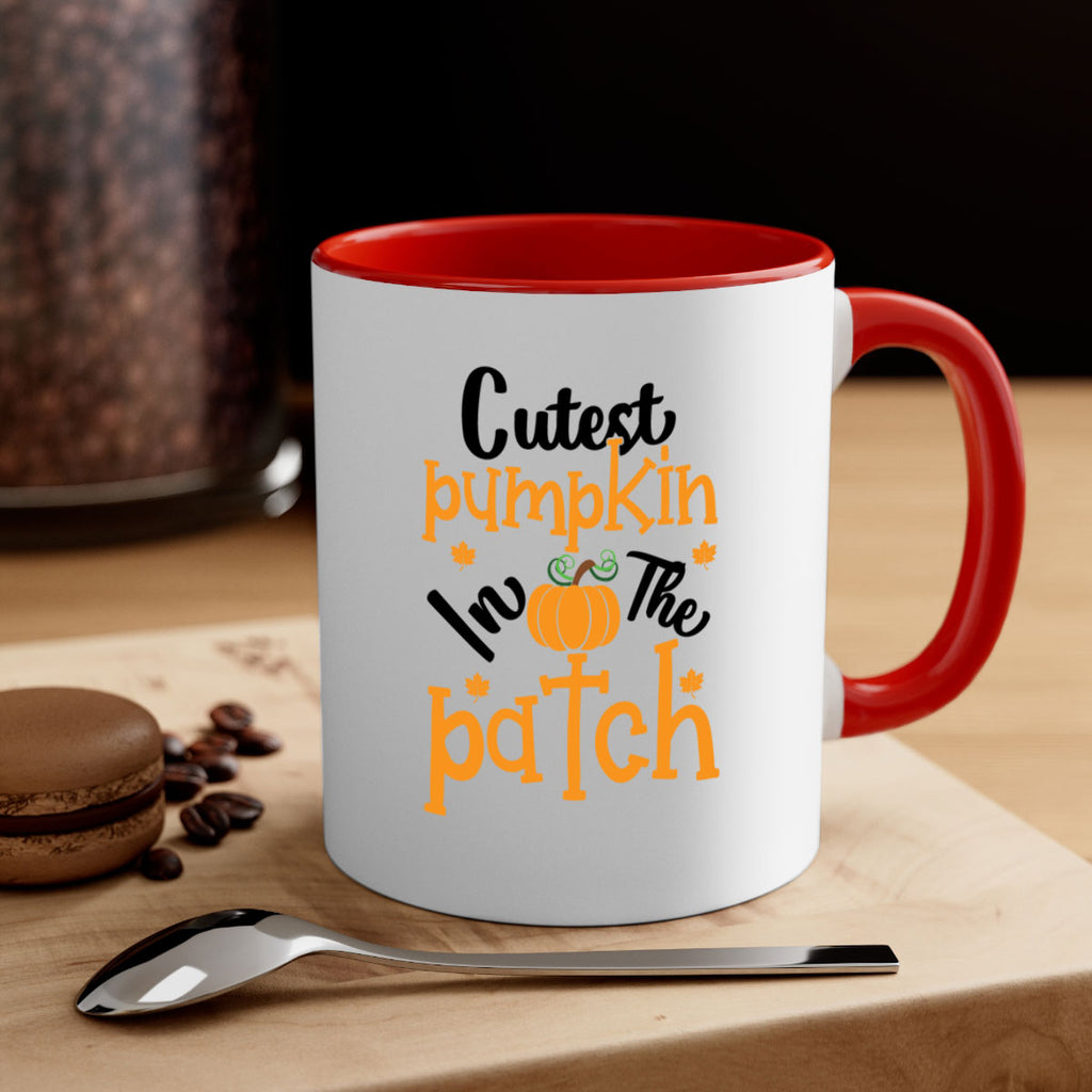 Cutestpumpkininthepatch 66#- fall-Mug / Coffee Cup