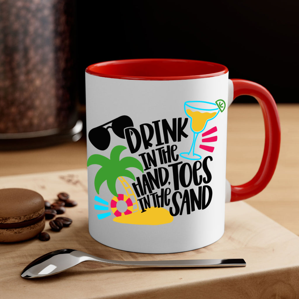 Drink In The Hand Toes In The Sand Style 48#- Summer-Mug / Coffee Cup
