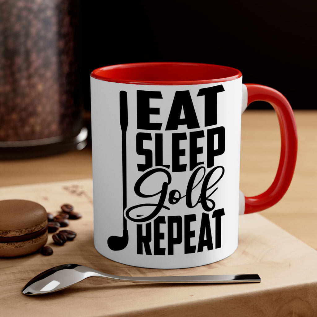 Eat Sleep Golf Repeat 1312#- golf-Mug / Coffee Cup