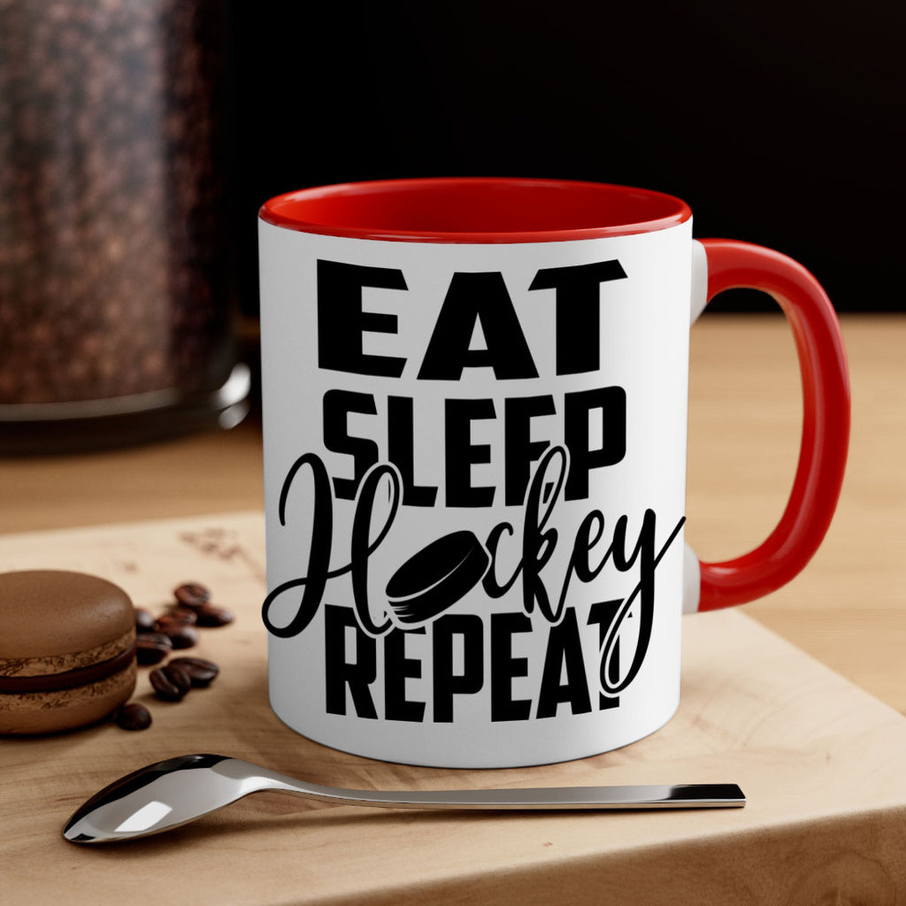 Eat Sleep Hockey Repeat 1311#- hockey-Mug / Coffee Cup