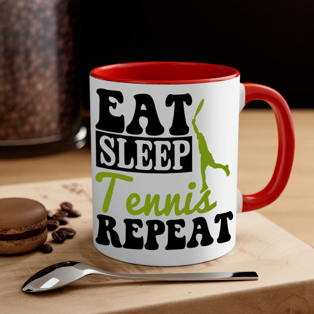 Eat Sleep Tennis Repeat 1307#- tennis-Mug / Coffee Cup