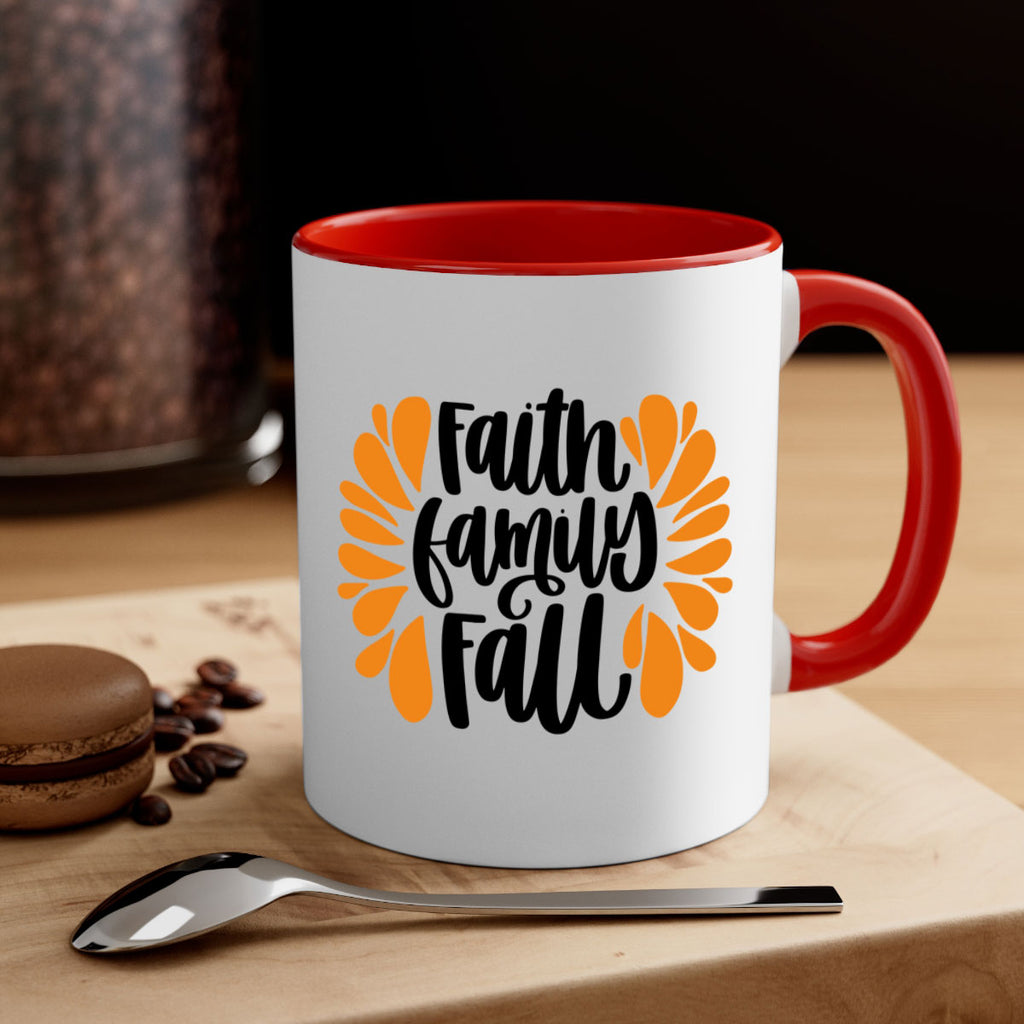 Faith Family Fall 481#- fall-Mug / Coffee Cup