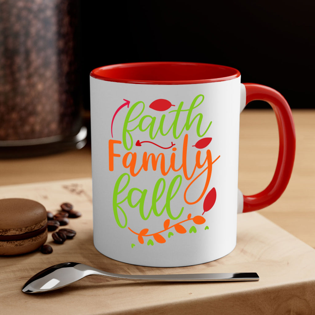 Faith Family Fall 82#- fall-Mug / Coffee Cup