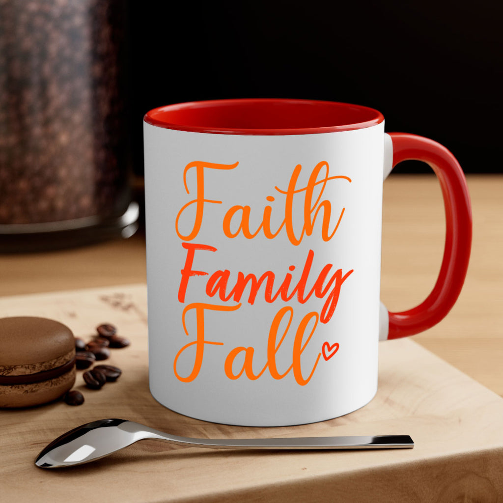 Faith Family Fall Design 81#- fall-Mug / Coffee Cup