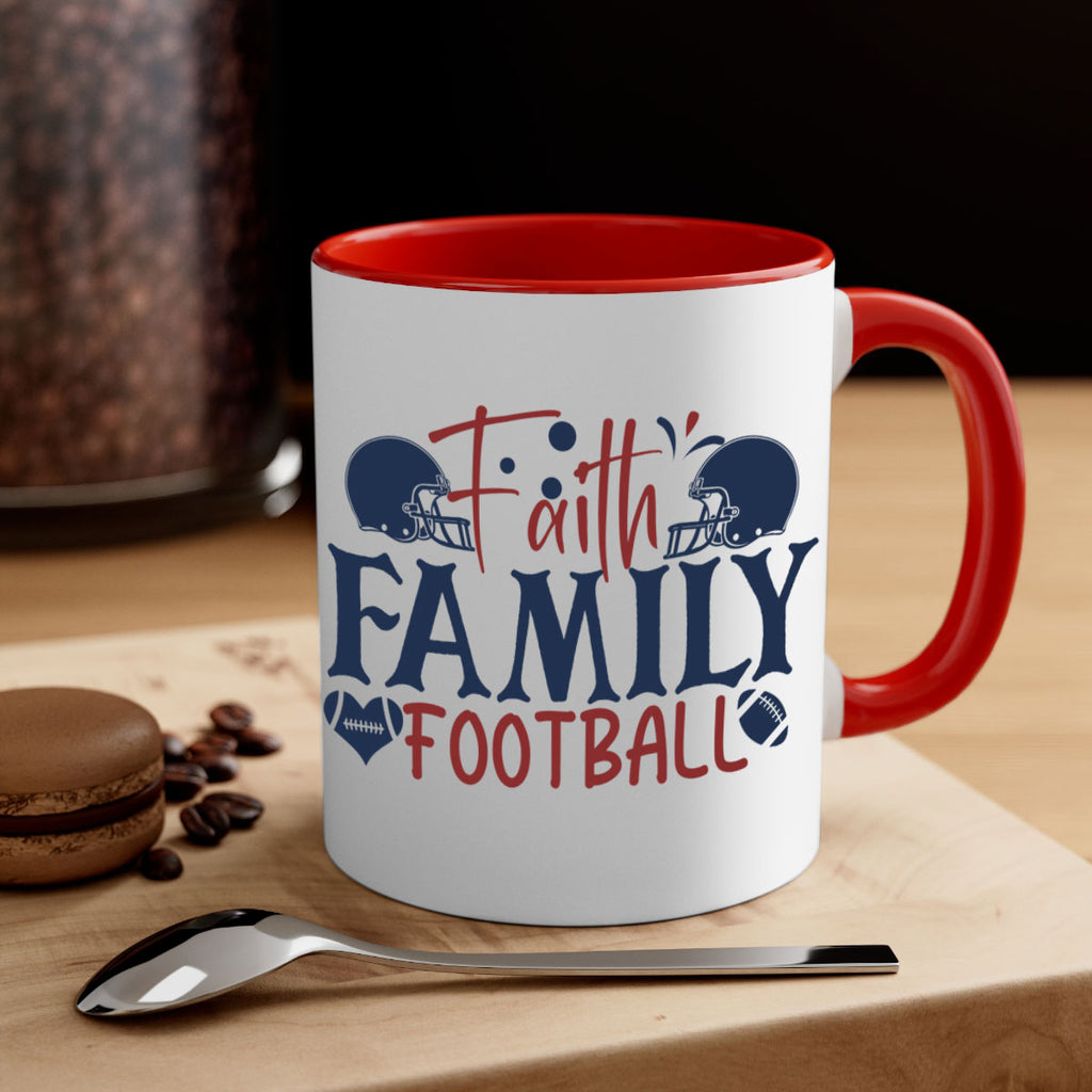 Faith family football 1546#- football-Mug / Coffee Cup