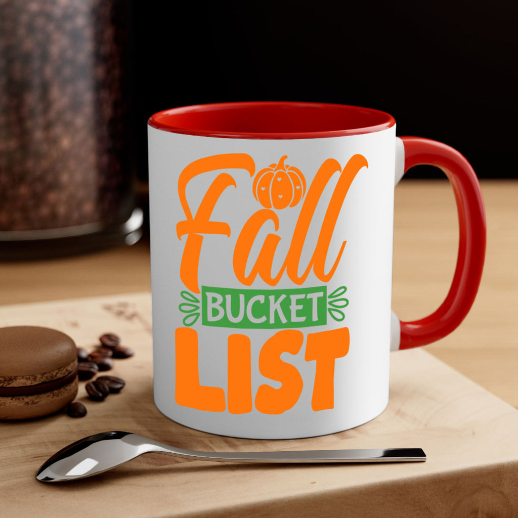 Fall Bucket List 93#- fall-Mug / Coffee Cup