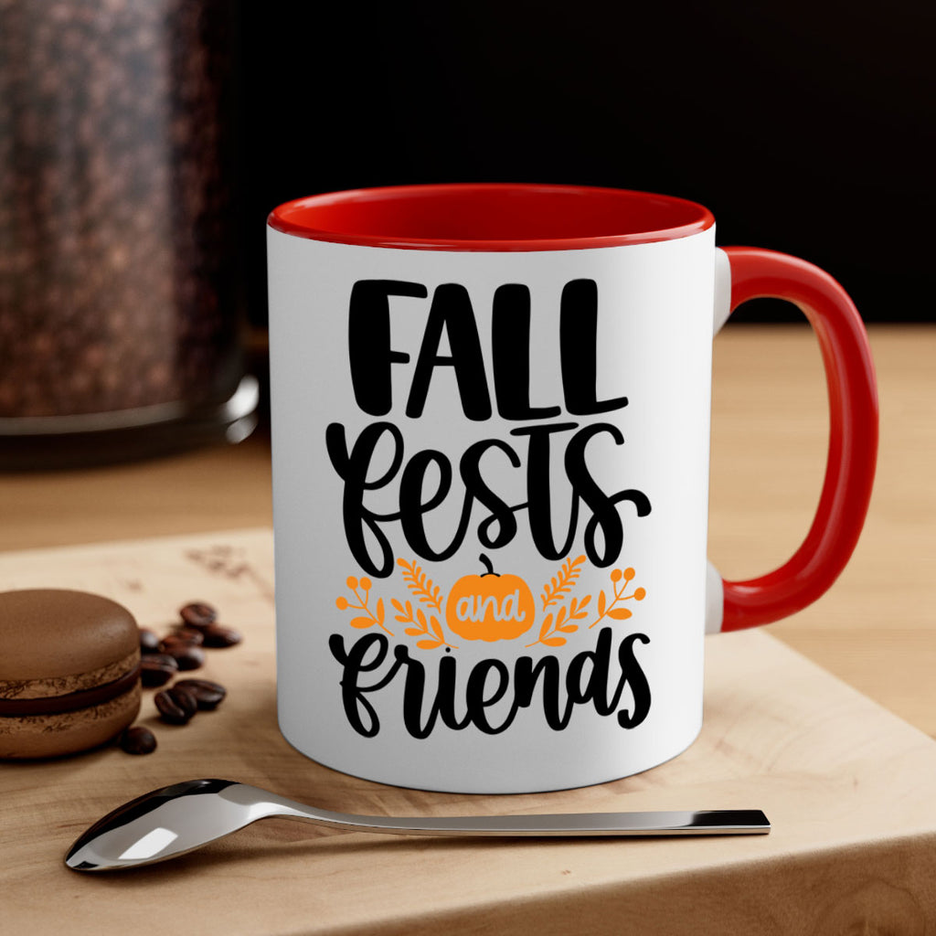 Fall Fests And Friends 484#- fall-Mug / Coffee Cup