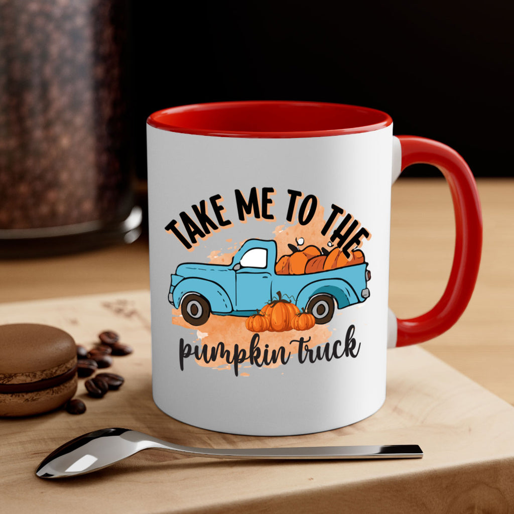 Fall Pumpkin Truck 128#- fall-Mug / Coffee Cup