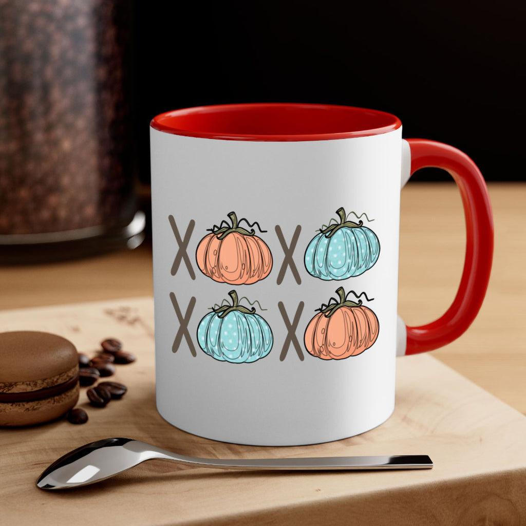 Fall Pumpkin XOXO 129#- fall-Mug / Coffee Cup