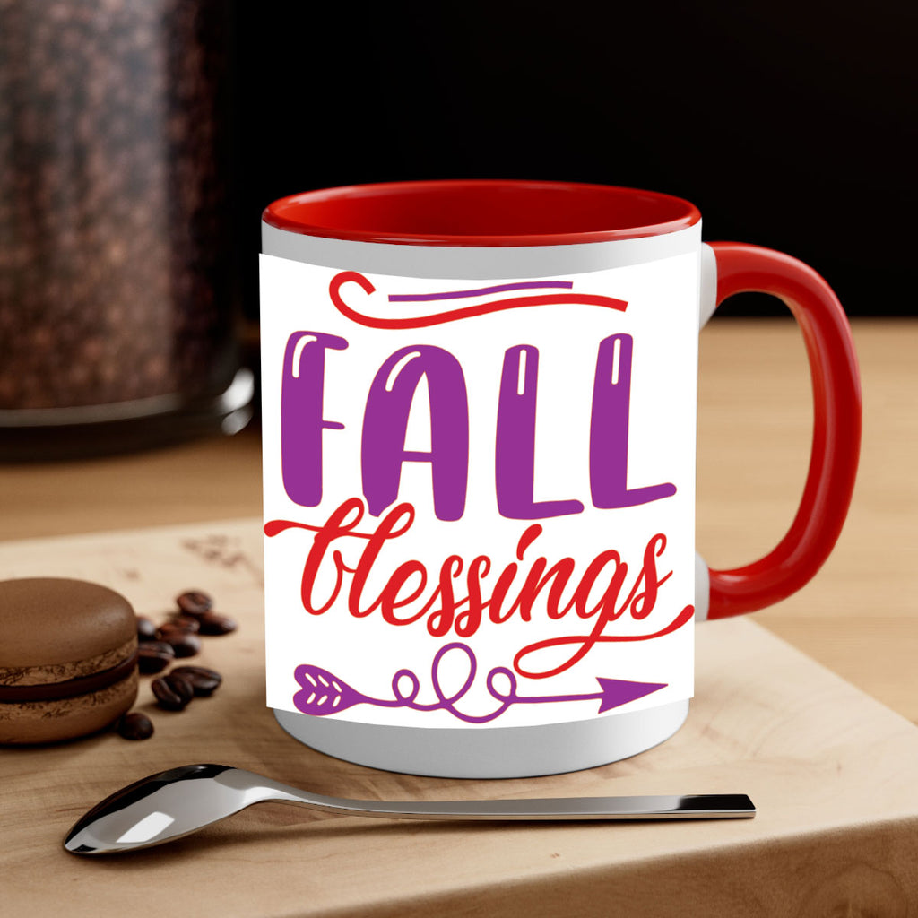 FallBlessingsdesign 146#- fall-Mug / Coffee Cup
