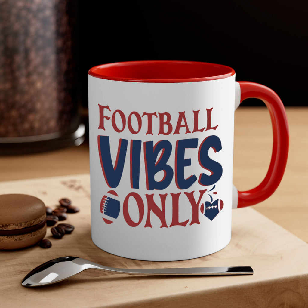 Football vibes only 1543#- football-Mug / Coffee Cup