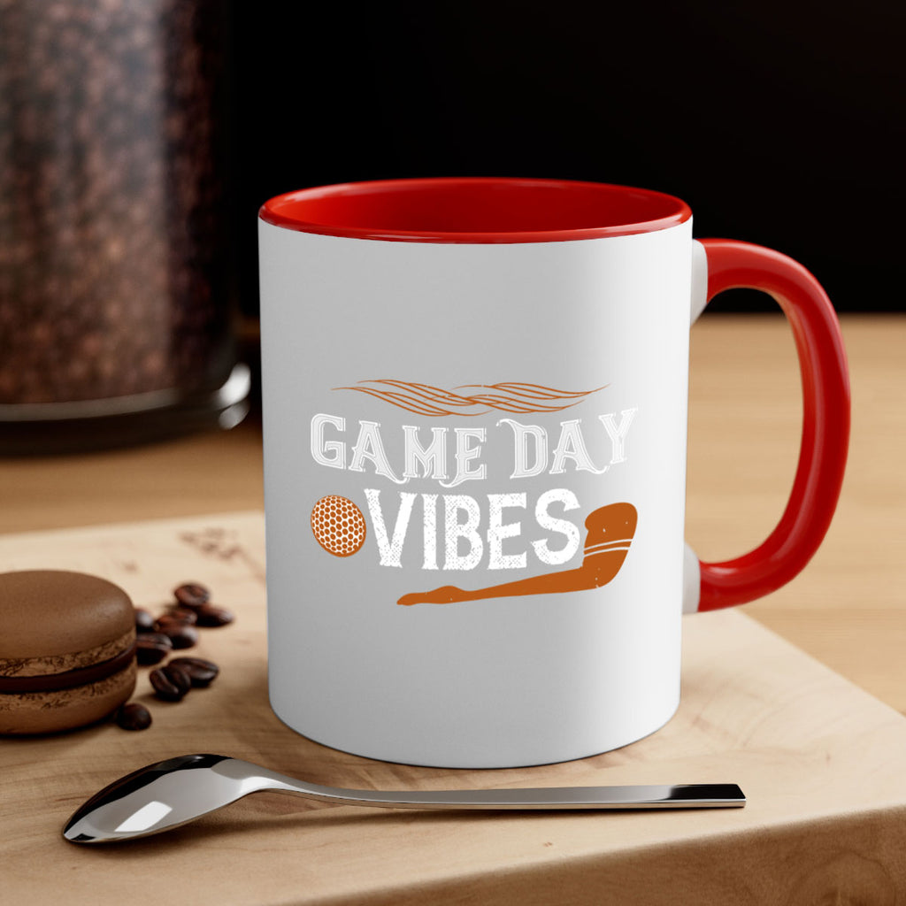 Game day vibes 1222#- football-Mug / Coffee Cup