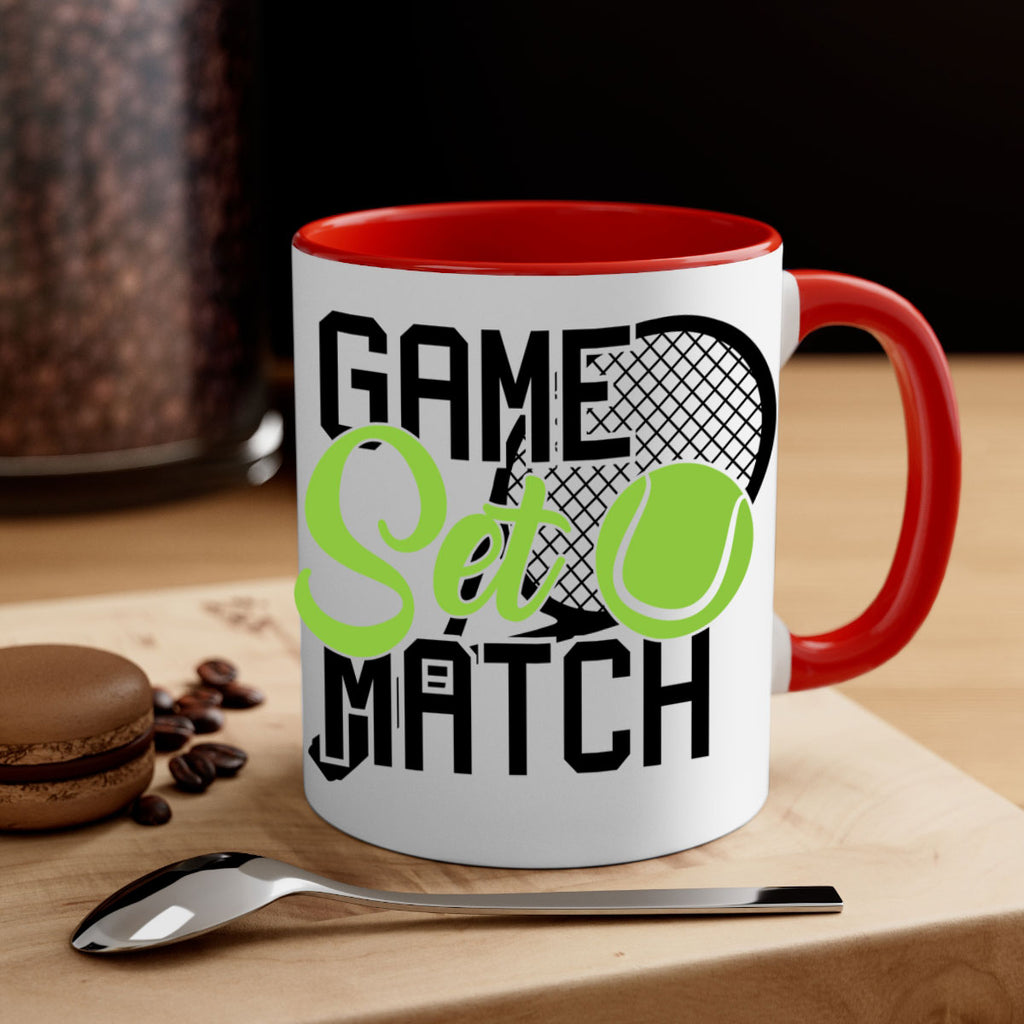 Game set match 1217#- tennis-Mug / Coffee Cup