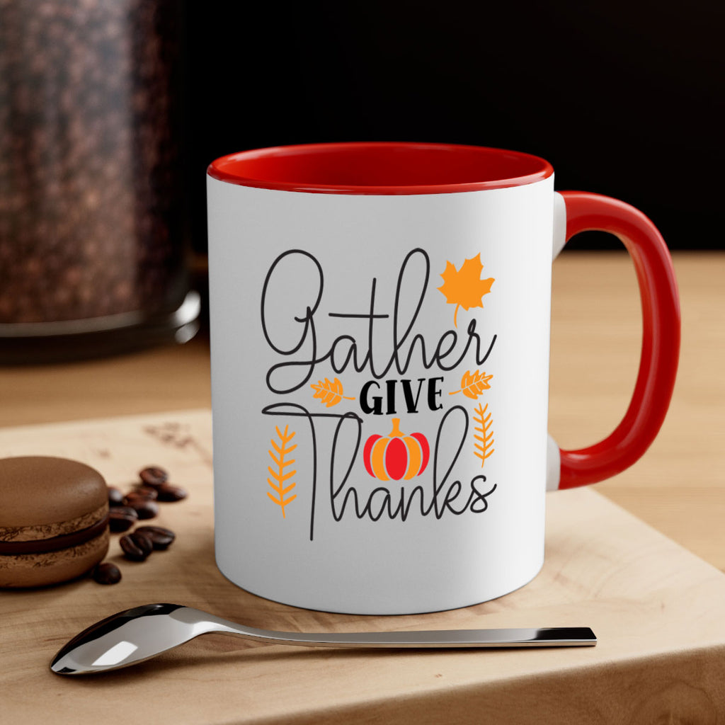 Gathergivethanks 191#- fall-Mug / Coffee Cup