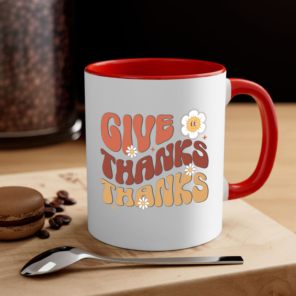 Give Thanks 196#- fall-Mug / Coffee Cup