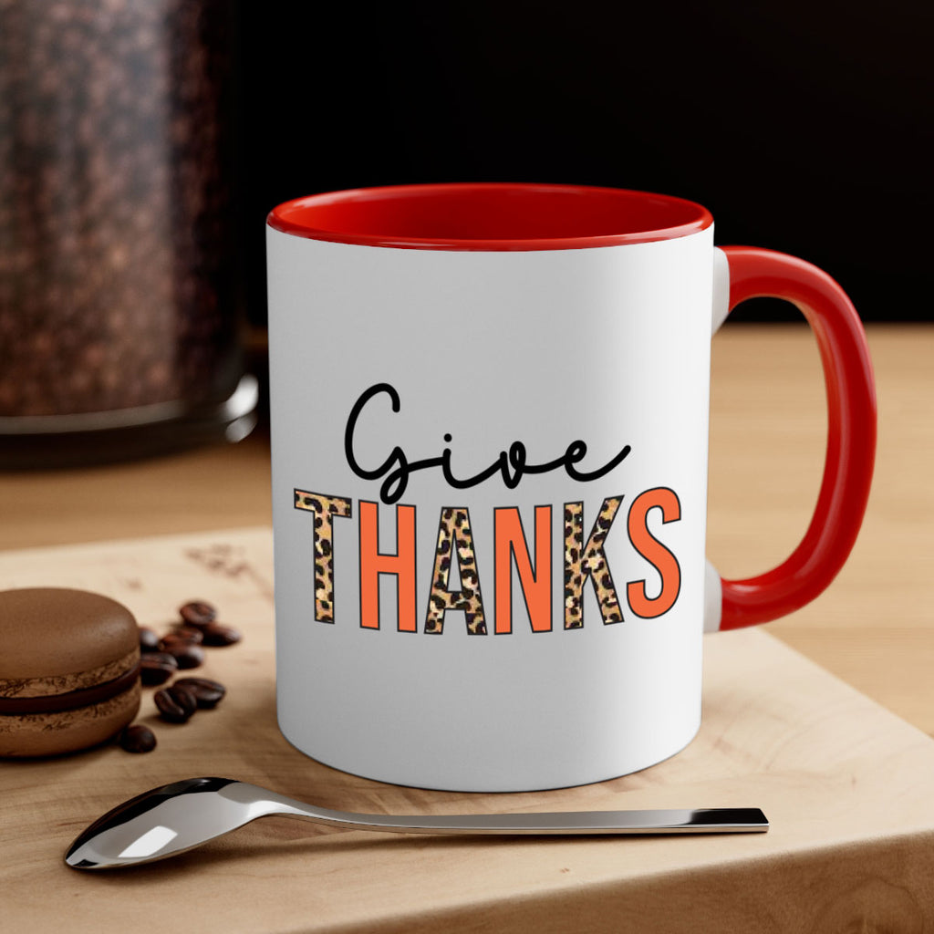 Give thanks 194#- fall-Mug / Coffee Cup