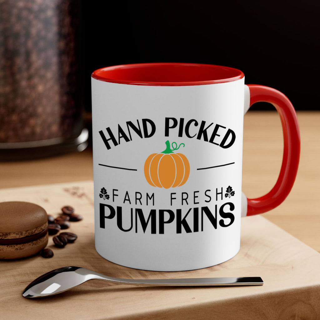 Hand Picked Farm Fresh Pumpkins 215#- fall-Mug / Coffee Cup
