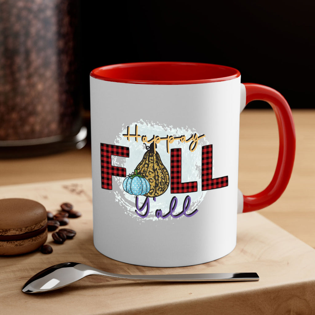 Happay Fall Y all 217#- fall-Mug / Coffee Cup